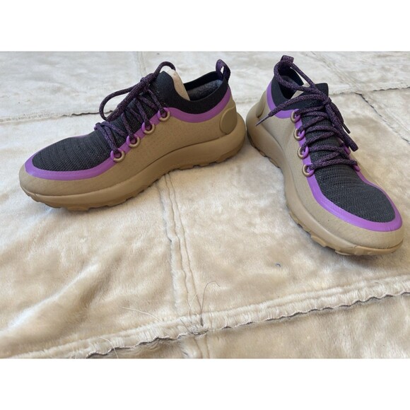 NWT Allbirds Size 11 Mens All birds Trail Runner Sneaker Shoes Black Purple Tan main image 6